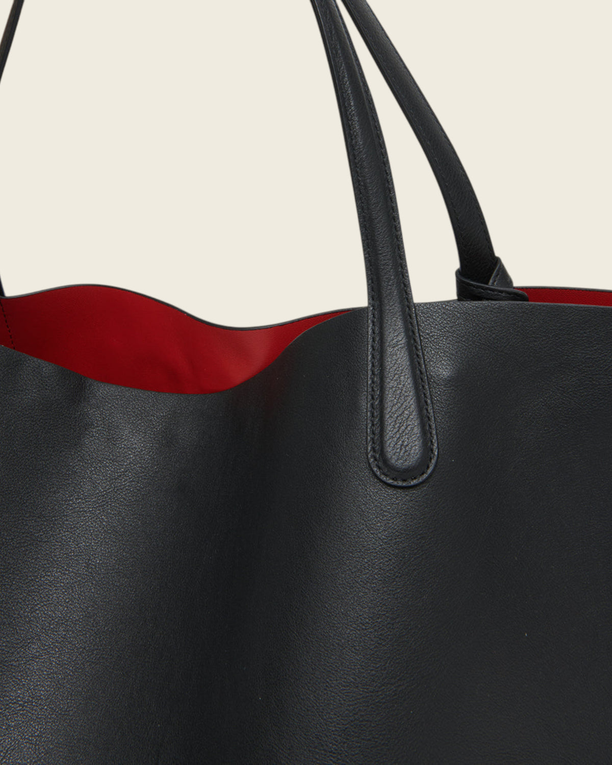 Everyday Soft Tote - Black/Flamma