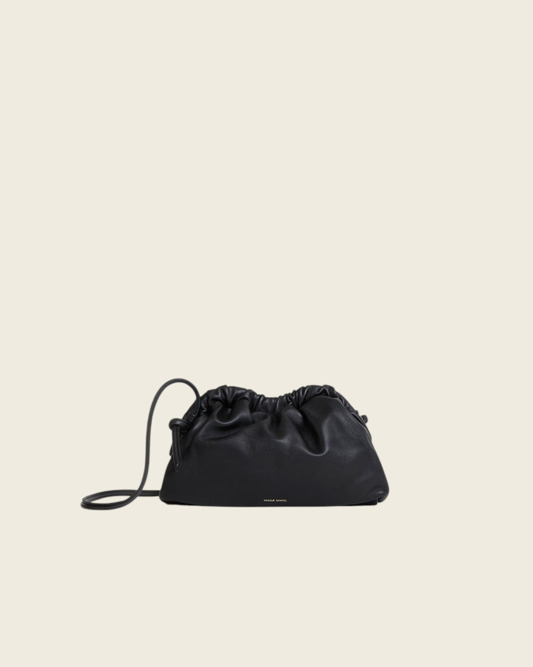 Mini Cloud Clutch - Black/Flamma
