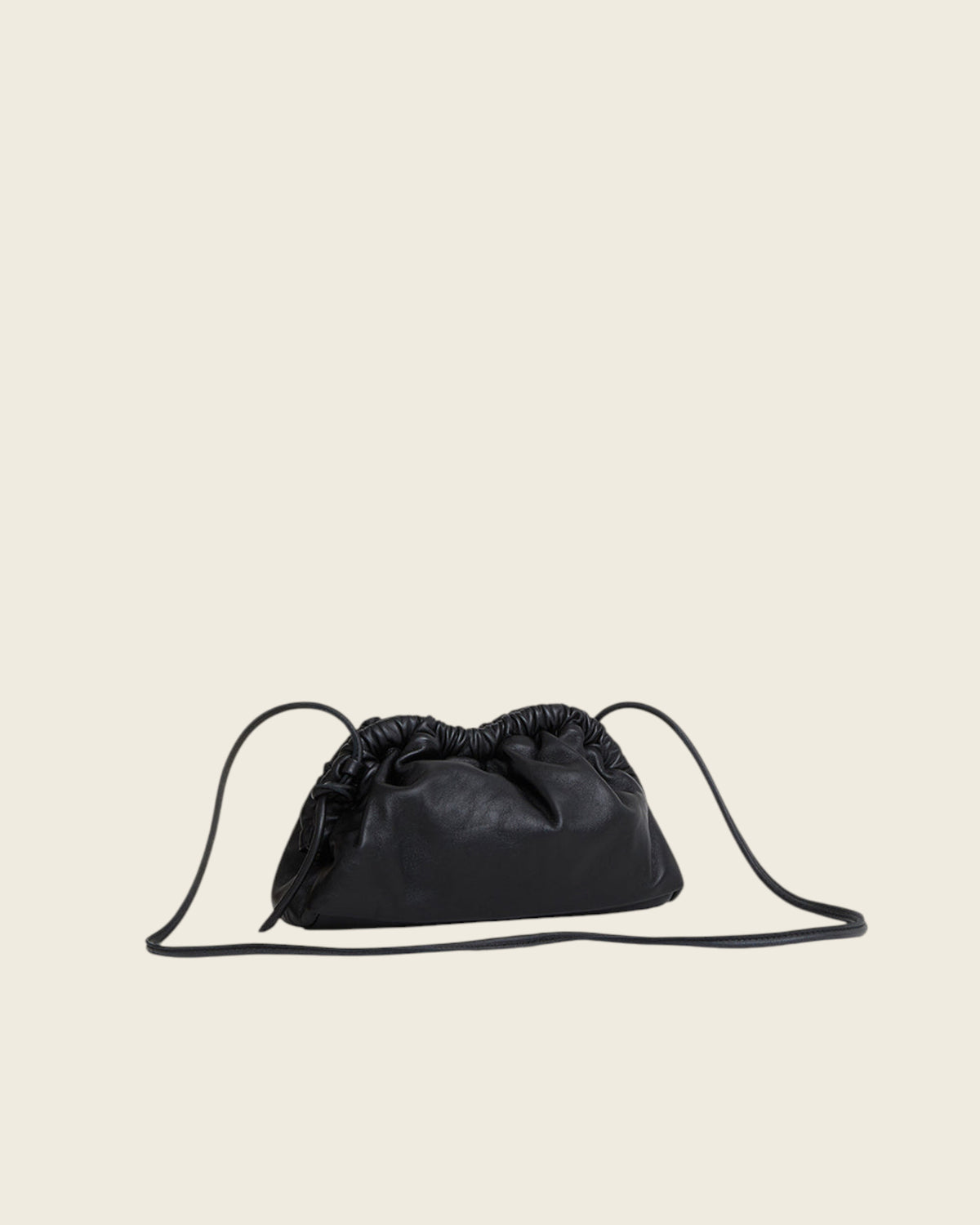 Mini Cloud Clutch - Black/Flamma
