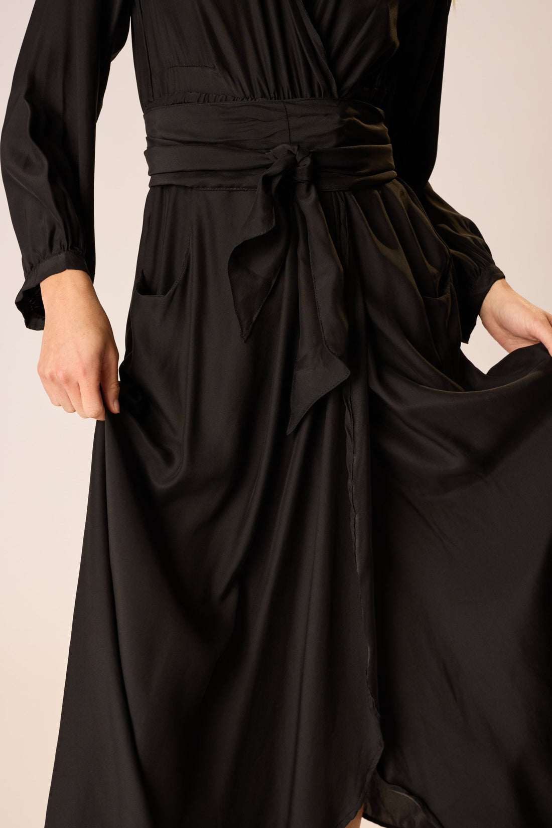 Nico Long Sleeve Maxi with Sash