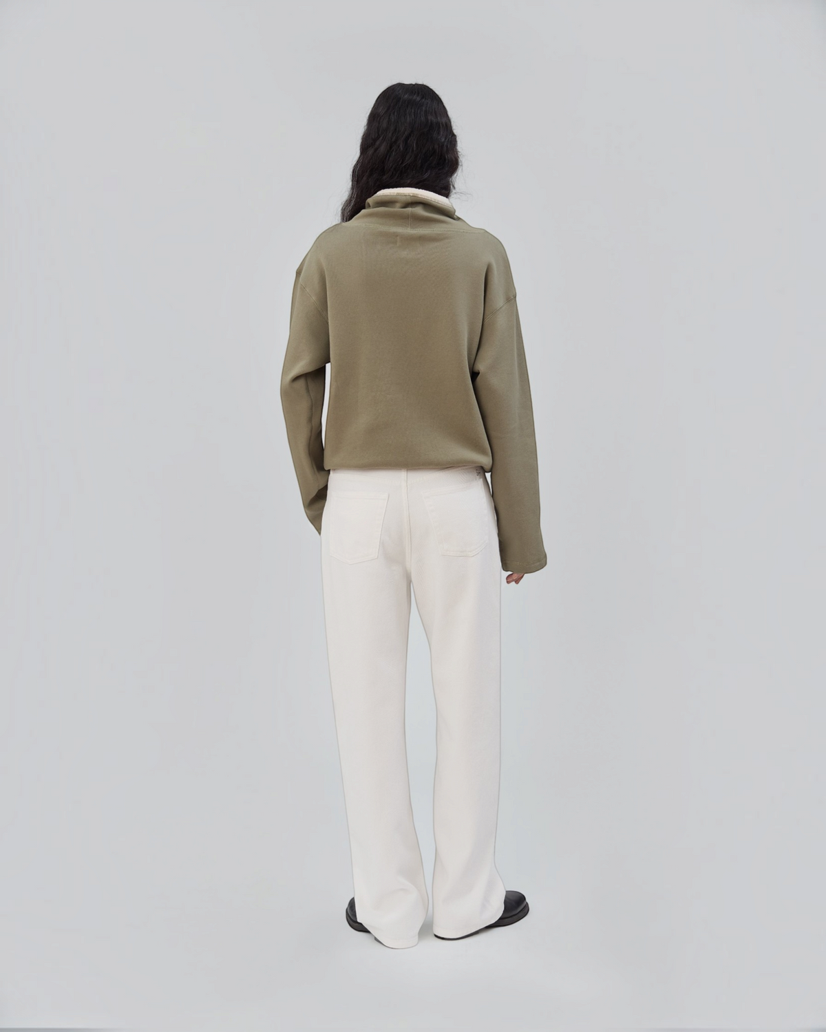 Rec Pullover in Army Green