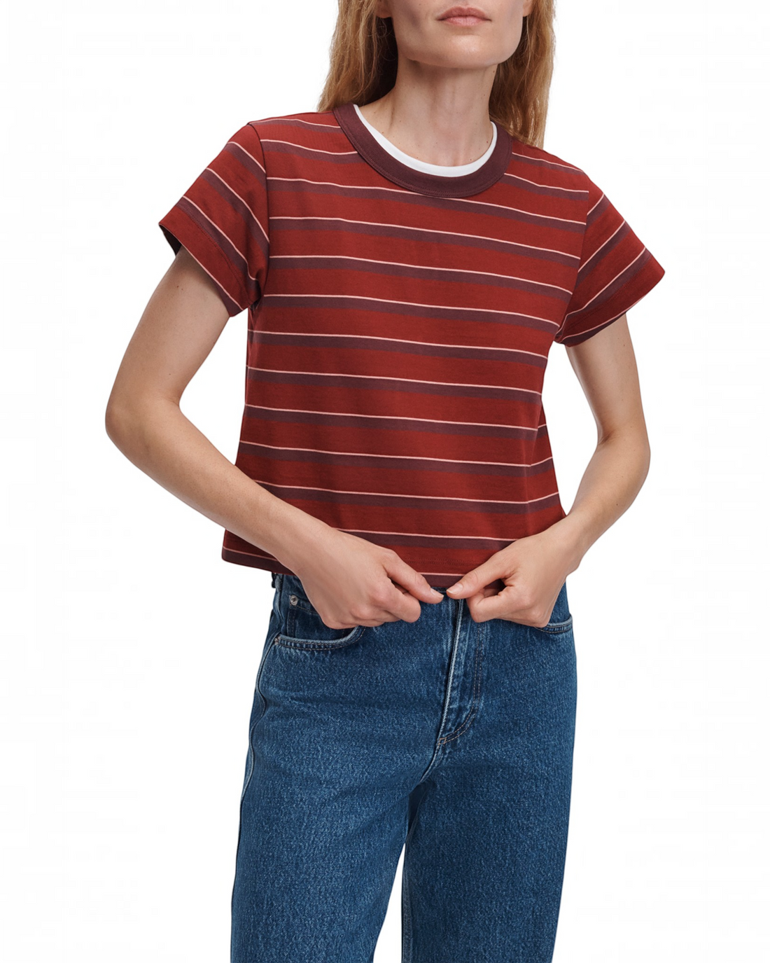 Kelly Stripe Perfect Tee