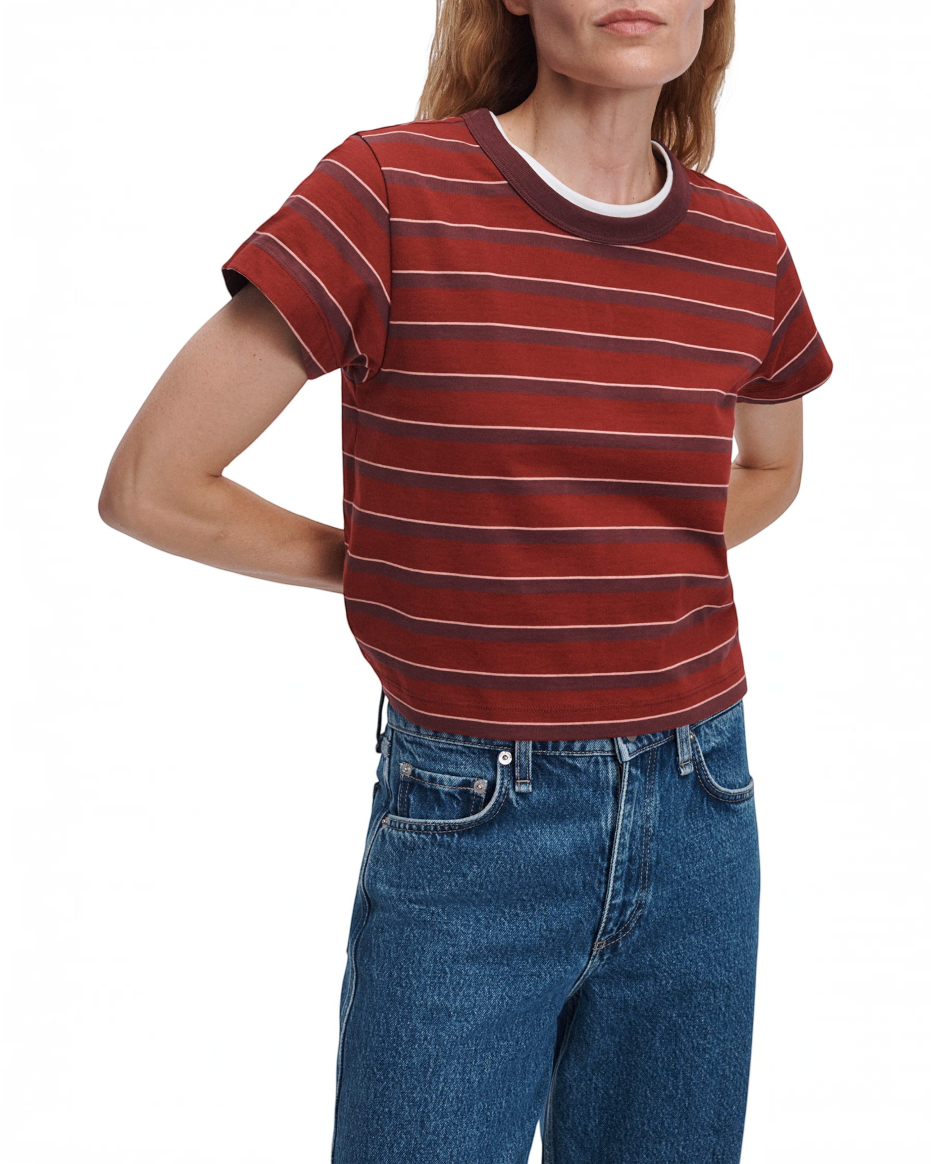 Kelly Stripe Perfect Tee