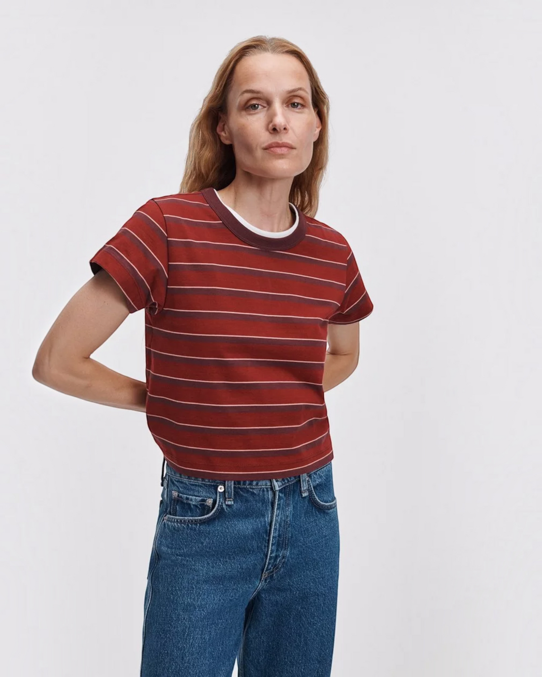 Kelly Stripe Perfect Tee