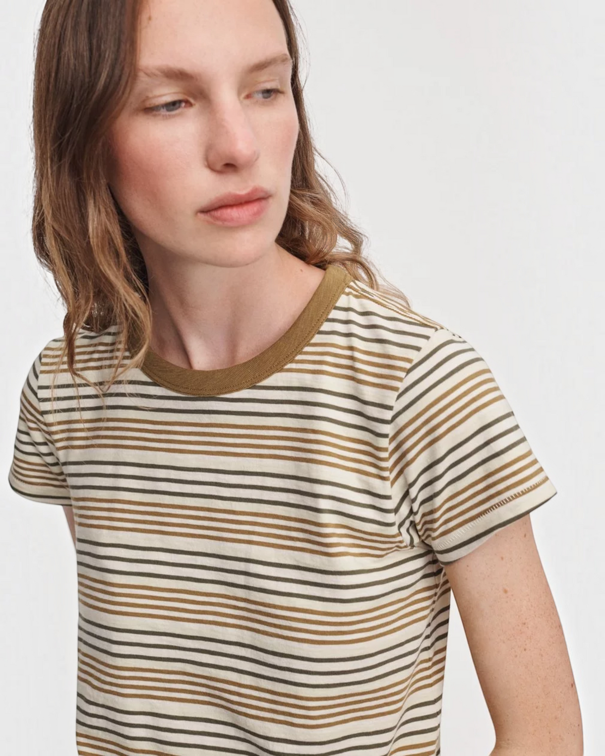 The Slub Stripe Tee
