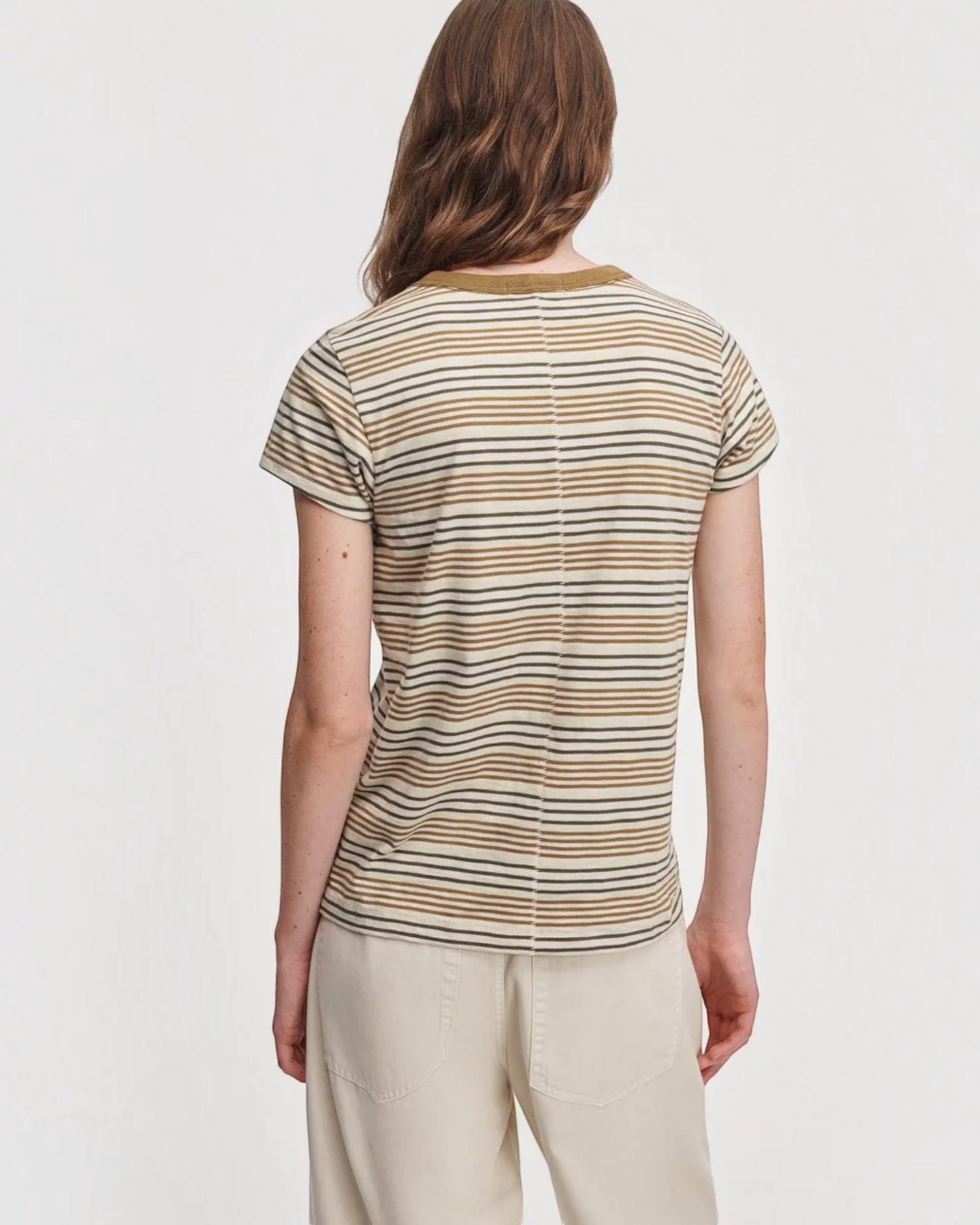 The Slub Stripe Tee