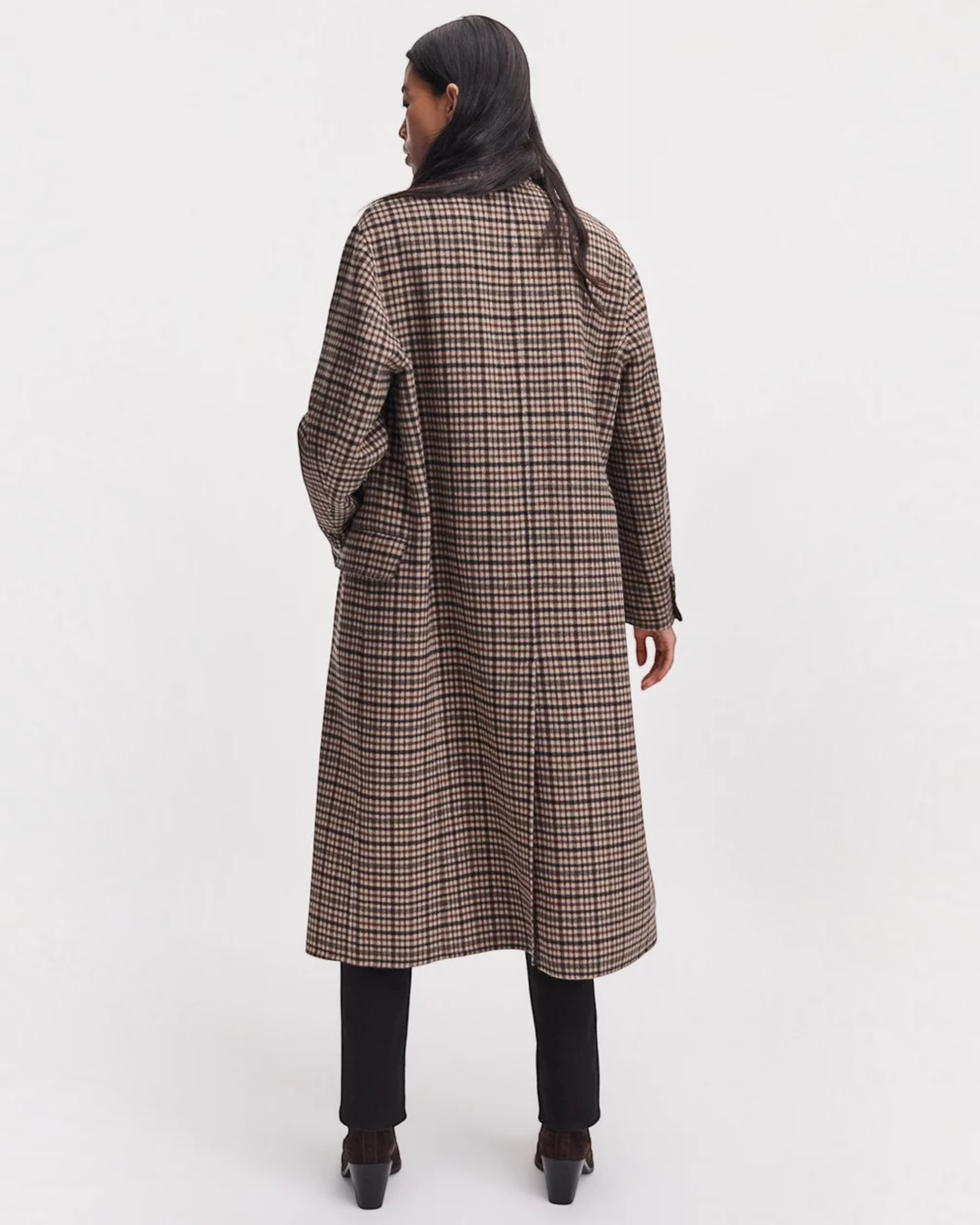 Vasso Plaid Coat