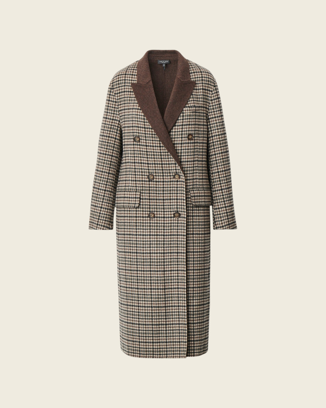 Vasso Plaid Coat