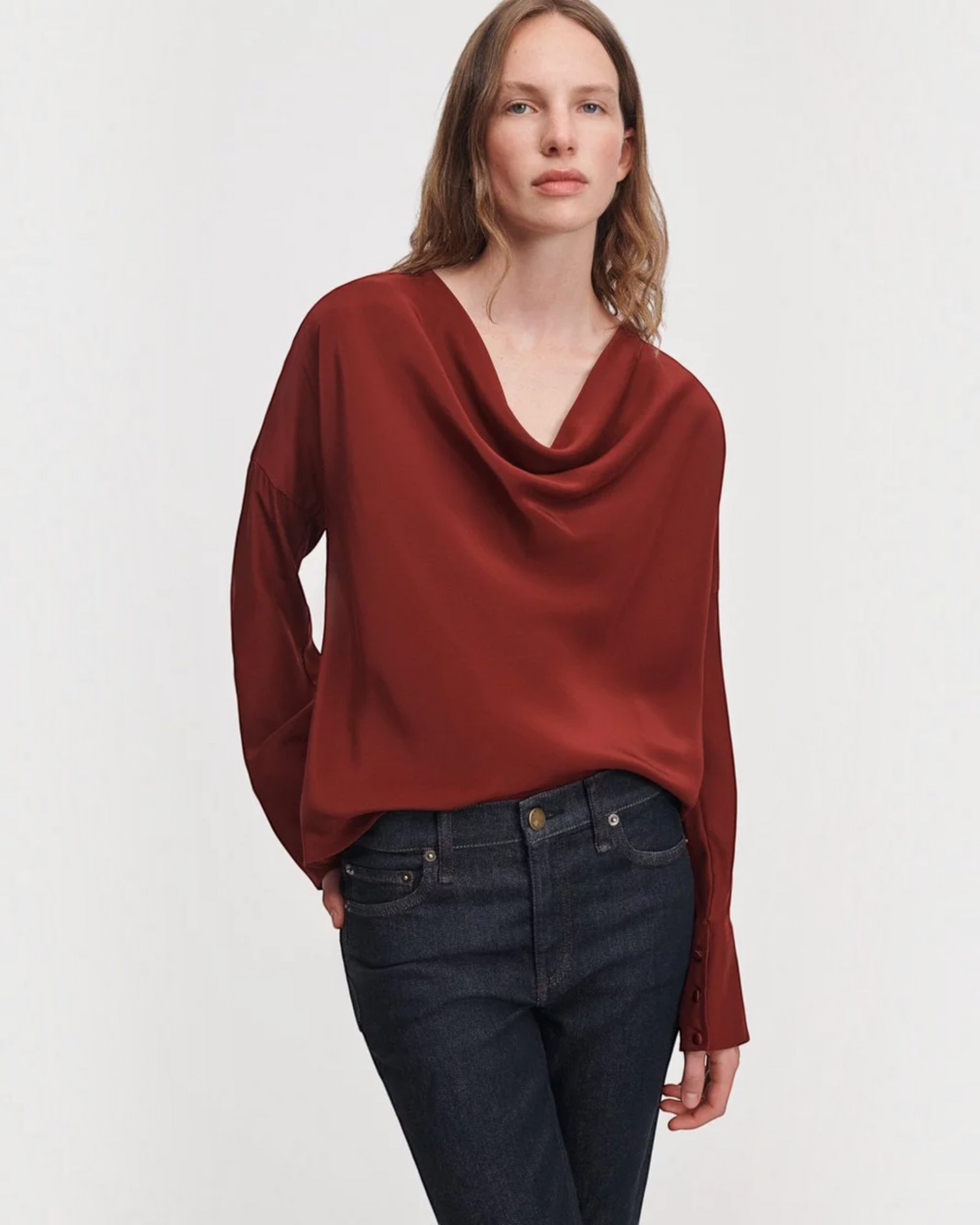 Vinnie Silk Blouse